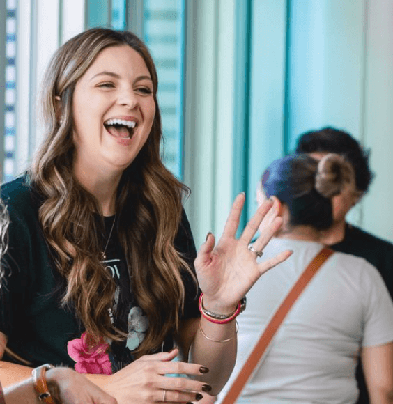 Girl Serving at Crossroads Odessa